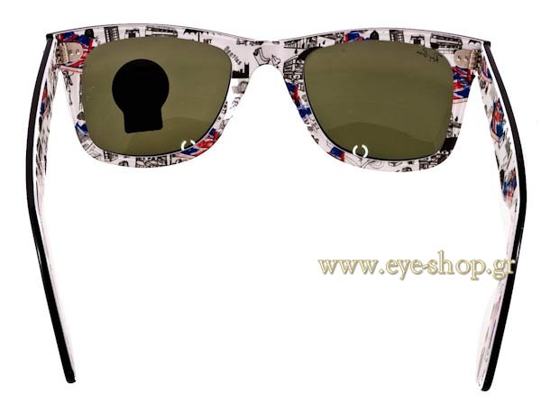 Rayban μοντέλο 2140 Wayfarer στο χρώμα 1114 Hand made in Italy London Special Series 8