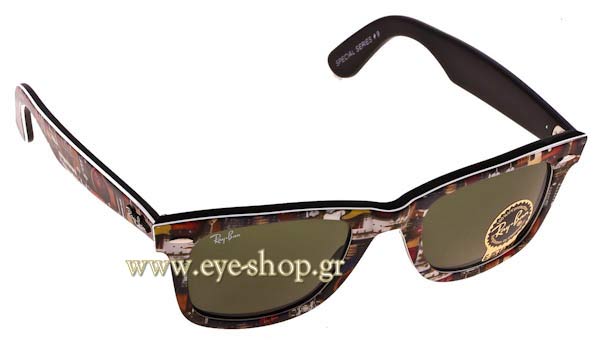 Γυαλιά Rayban 2140 Wayfarer 1121 rare prints series #9