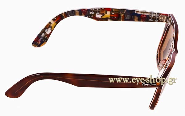 Rayban μοντέλο 2140 Wayfarer στο χρώμα 1125 Rare prints special series 9