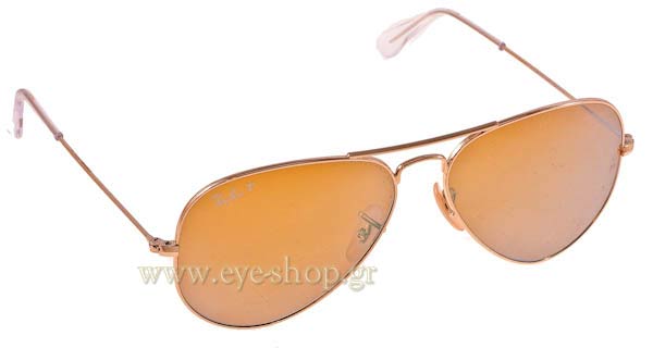 Γυαλιά Rayban 3025 Aviator 001/4S Gold Mirror Polarized