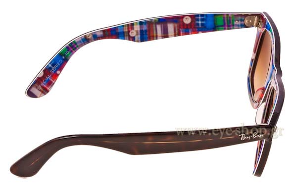 Rayban μοντέλο 2140 Wayfarer στο χρώμα 113285 rare prints series #11