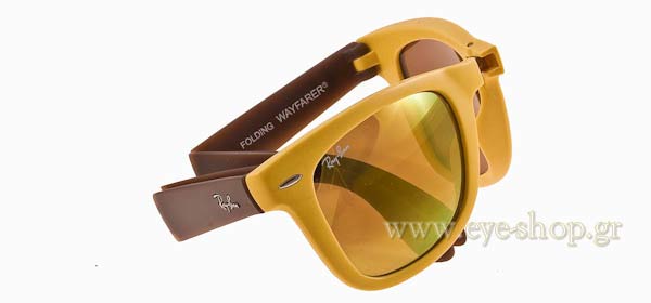 Rayban μοντέλο 4105 Folding Wayfarer στο χρώμα 605193 Folding wayfarer