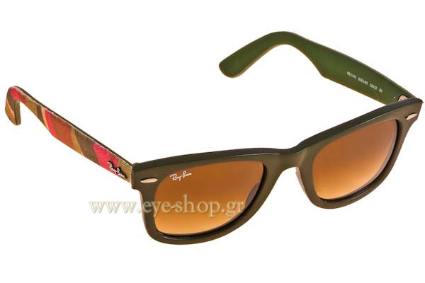 Γυαλιά Rayban 2140 Wayfarer 606285 Urban Camouflage military green