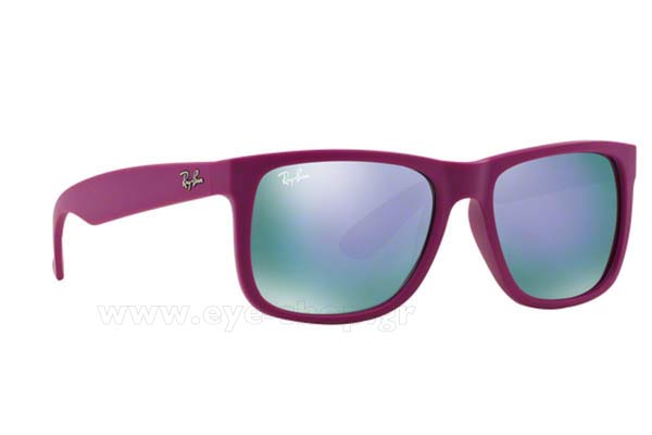 Γυαλιά Rayban Justin 4165 60894V Fuchsia Rubber