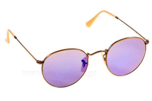 Γυαλιά Rayban 3447 ROUND METAL 167/68 κρυστάλλινοι