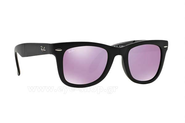 Γυαλιά Rayban 4105 Folding Wayfarer 601S4K Lilac mirror Limited Edition