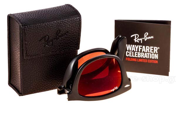 Rayban μοντέλο 4105 Folding Wayfarer στο χρώμα 601S2K Limited Edition