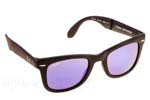 Γυαλια Ηλιου Rayban 4105 Folding Wayfarer 601S1M Purple mirror Limited Edition