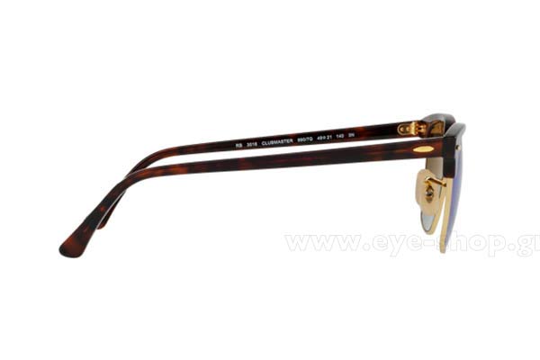 Rayban μοντέλο 3016 Clubmaster στο χρώμα 990/7Q