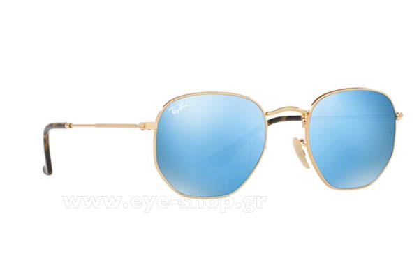 Γυαλιά Rayban 3548N 001/9O Hexagonal