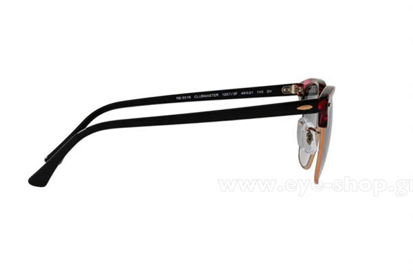 Rayban μοντέλο 3016 Clubmaster στο χρώμα 12573F