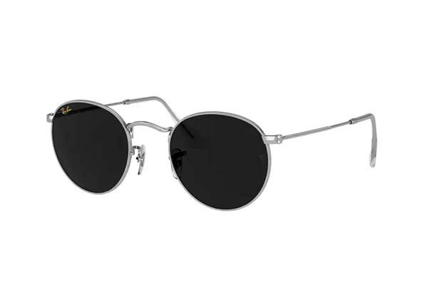 Rayban μοντέλο 3447 ROUND METAL στο χρώμα 9198B1