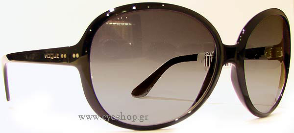 Γυαλιά Vogue 2512 W44/11 σκελετός μαυρος με μαύρους degradee φακούς