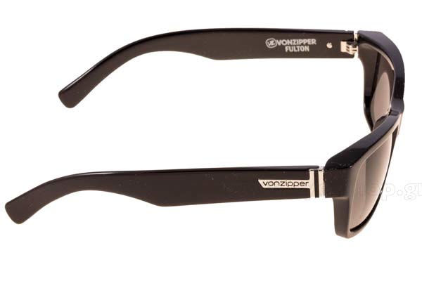 Von Zipper μοντέλο Fulton VZSU78 στο χρώμα Black gloss Grey