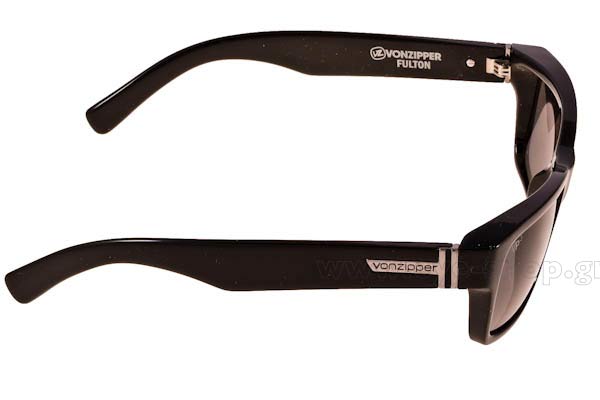 Von Zipper μοντέλο Fulton VZSU78 στο χρώμα Polarized Grey Tri-Motion Black Gloss