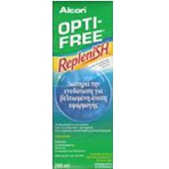 ÏðôéêÜ ÕãñÜ Öáêþí åðáöÞò Alcon Opti-Free Replenish 300ml  ÔéìÞ: 10,00